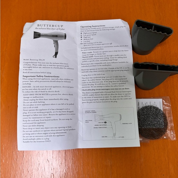 Drybar Buttercup blow dryer 1875W - Picture 10 of 10